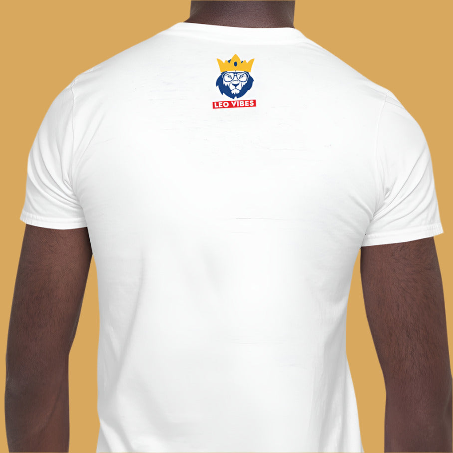 Leo Vibes TShirt - White Color - https://ascensionemporium.net